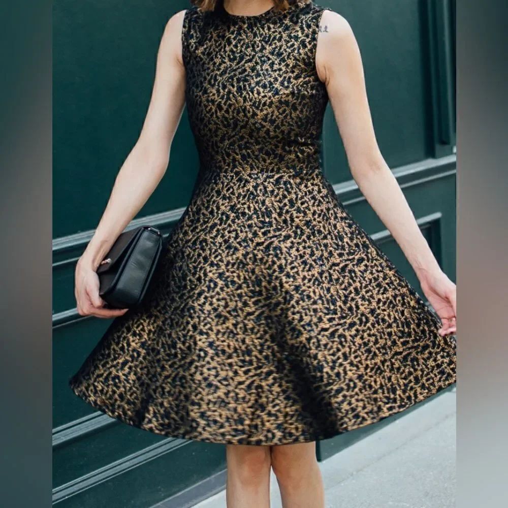 Elaine Turner brocade dress size small
